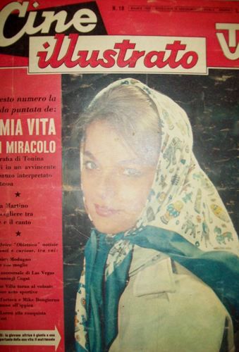 CINE ILLUSTRATO magazine side cover Issue 18 1 May 1960