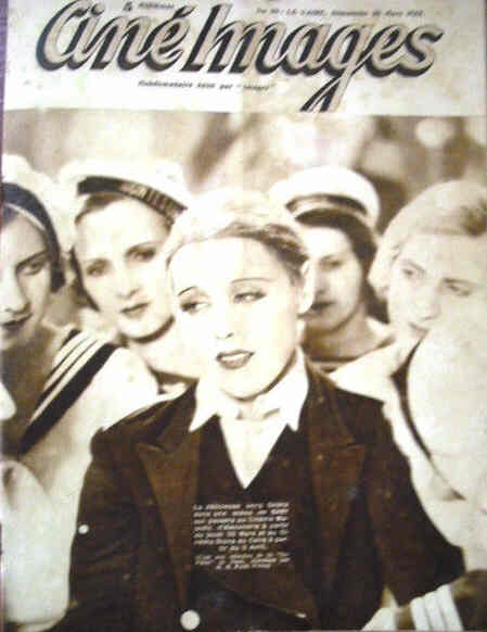 CINE IMAGES magazine side cover Issue 69  1933