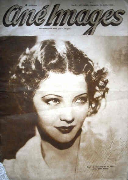 CINE IMAGES magazine side cover Issue 34 24 July 1932