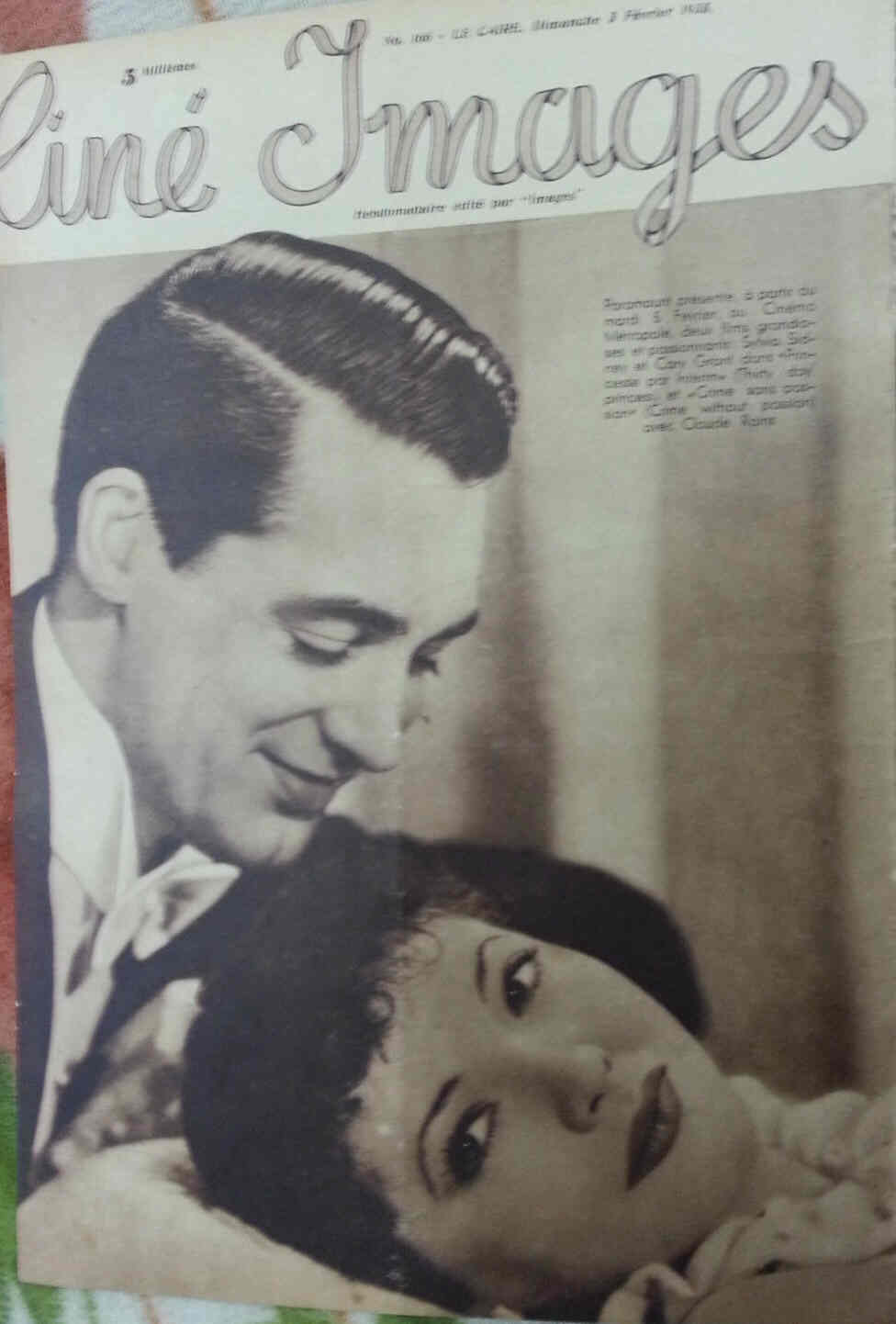CINE IMAGES magazine side cover Issue 166  1935