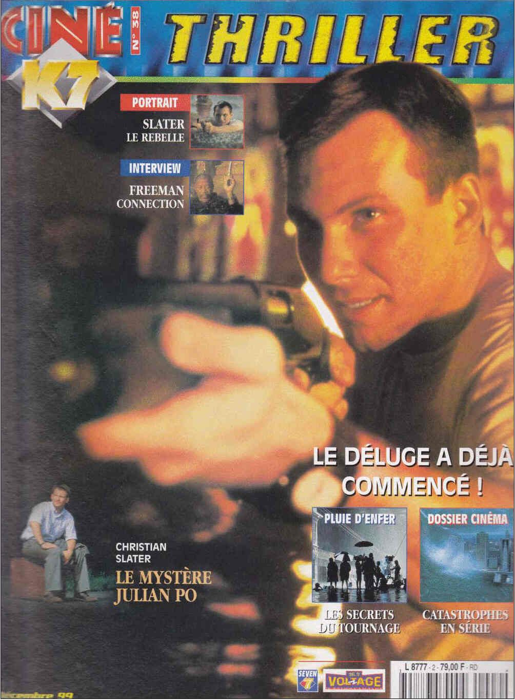 CINE K7 magazine side cover December 1999