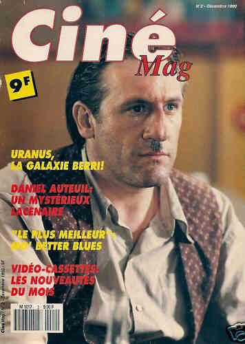 CINE MAG magazine side cover Issue 2 December 1990