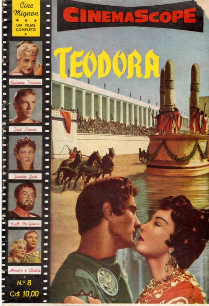 CINE MIGNON magazine side cover Issue 8  1954
