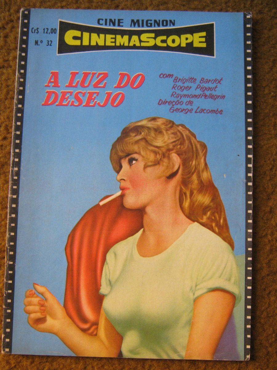 CINE MIGNON magazine side cover Issue 32  1960