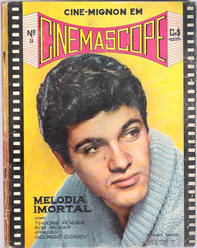 CINE MIGNON magazine side cover Issue 38  1960