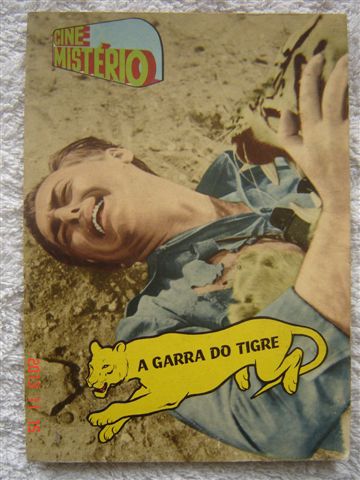 CINE MISTERIO magazine side cover  Vol 1 #1  1958