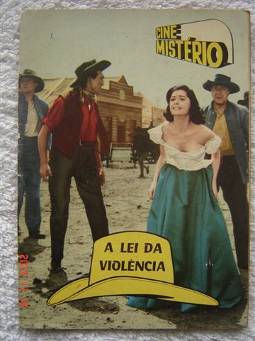 CINE MISTERIO magazine side cover  Vol 1 #11  1958