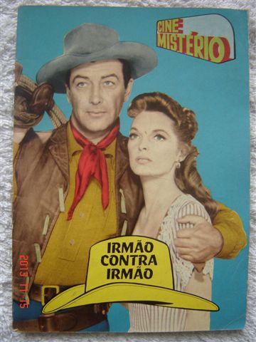 CINE MISTERIO magazine side cover  Vol 1 #3  1958