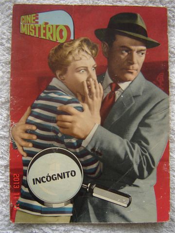 CINE MISTERIO magazine side cover  Vol 1 #4  1958