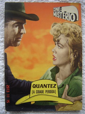 CINE MISTERIO magazine side cover  Vol 1 #5  1958