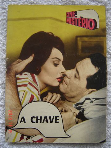 CINE MISTERIO magazine side cover  Vol 1 #8  1958