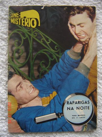 CINE MISTERIO magazine side cover  Vol 2 #1  1958