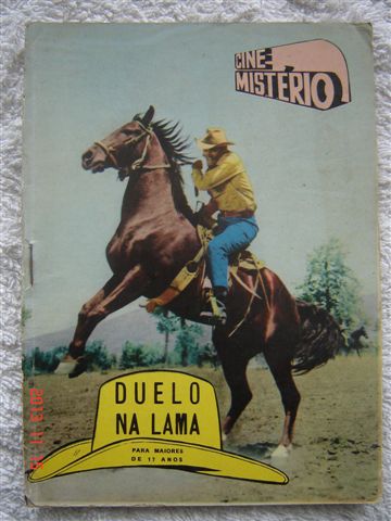 CINE MISTERIO magazine side cover  Vol 2 #2  1958