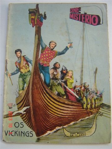 CINE MISTERIO magazine side cover  Vol 2 #5  1958