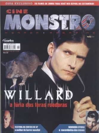 CINE MONSTRO magazine side cover Issue 1 September 2003