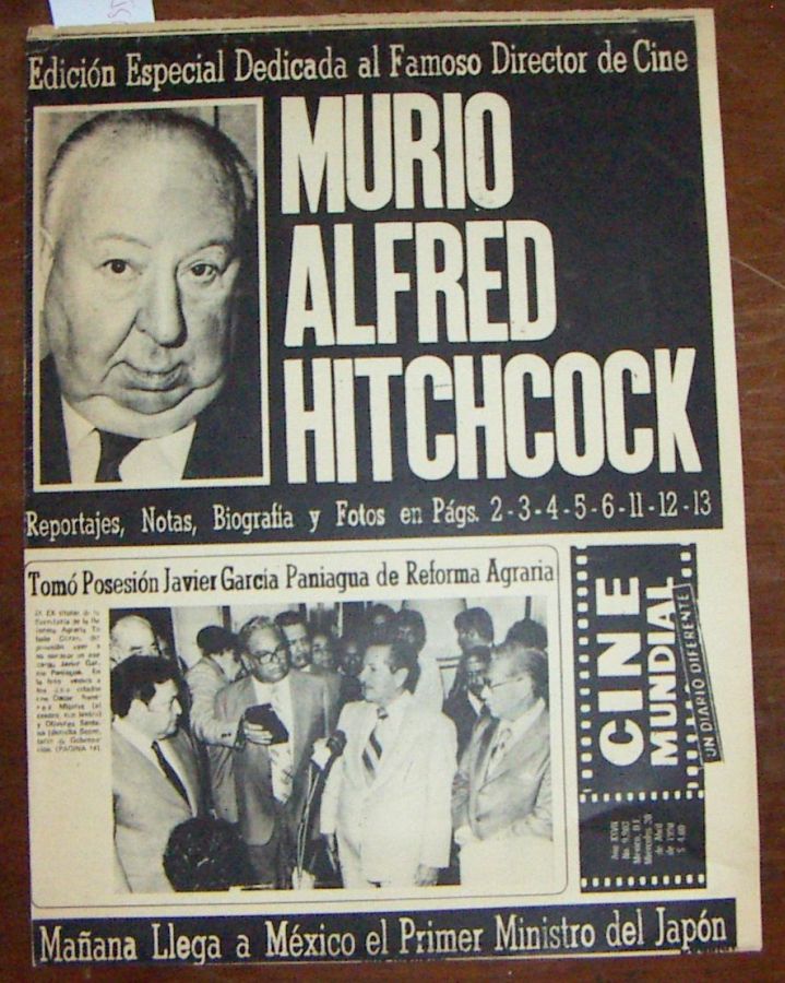 CINE MUNDIAL magazine side cover 30 April 1980