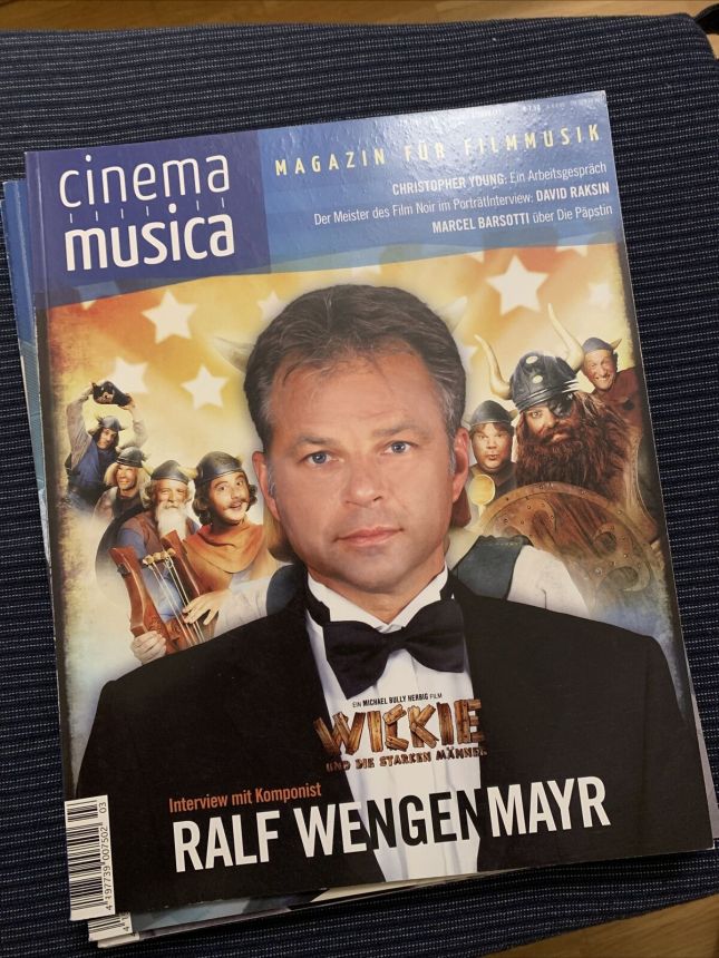 CINEMA MUSICA magazine side cover Issue 17  2009