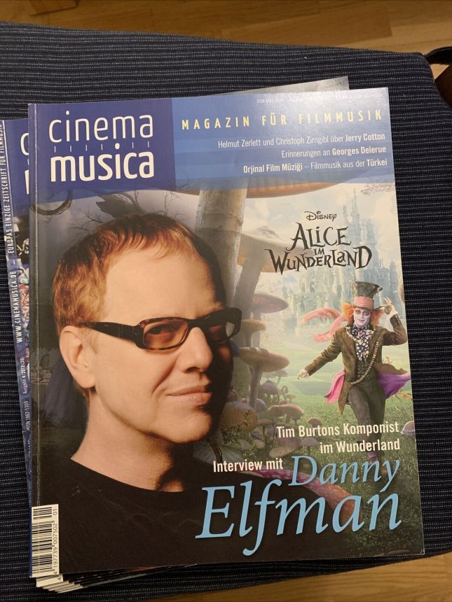 CINEMA MUSICA magazine side cover Issue 19 April/May/June 2010