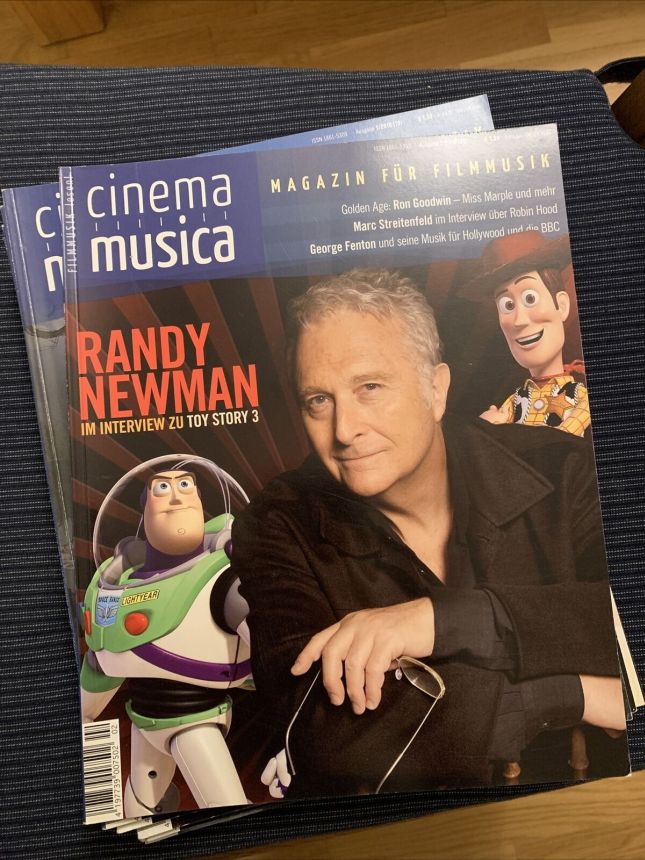 CINEMA MUSICA magazine side cover Issue 20 July/August/September 2010