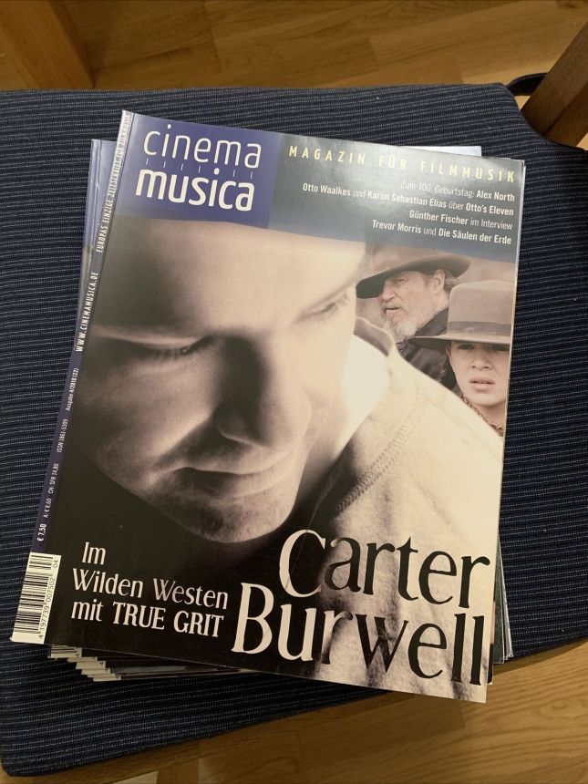 CINEMA MUSICA magazine side cover Issue 22 January/February/March 2011