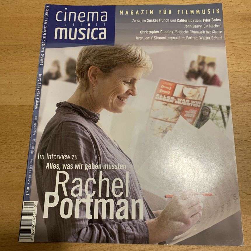 CINEMA MUSICA magazine side cover Issue 23 April/May/June 2011