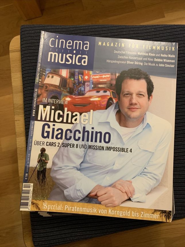 CINEMA MUSICA magazine side cover Issue 24 July/August/September 2011