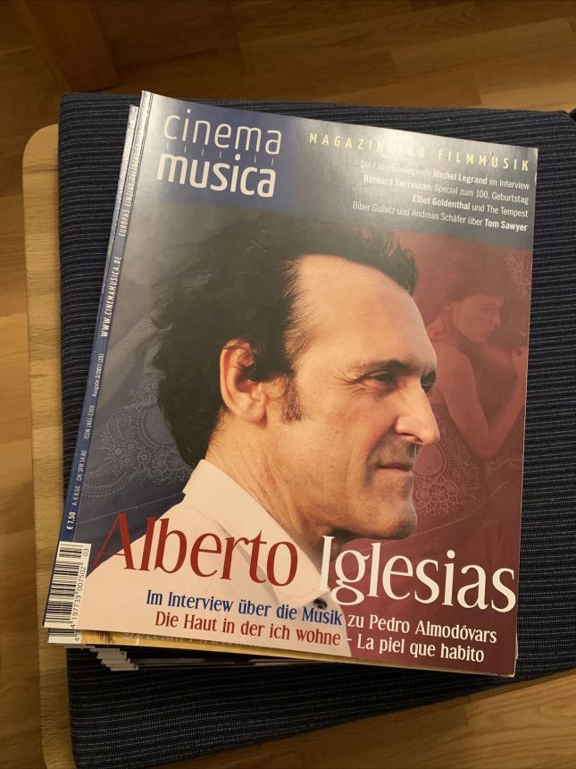 CINEMA MUSICA magazine side cover Issue 25 October/November/December 2011