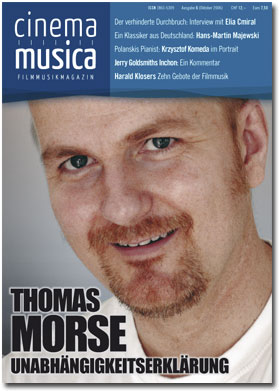 CINEMA MUSICA magazine side cover Issue 6  2006