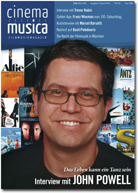 CINEMA MUSICA magazine side cover Issue 7  2007