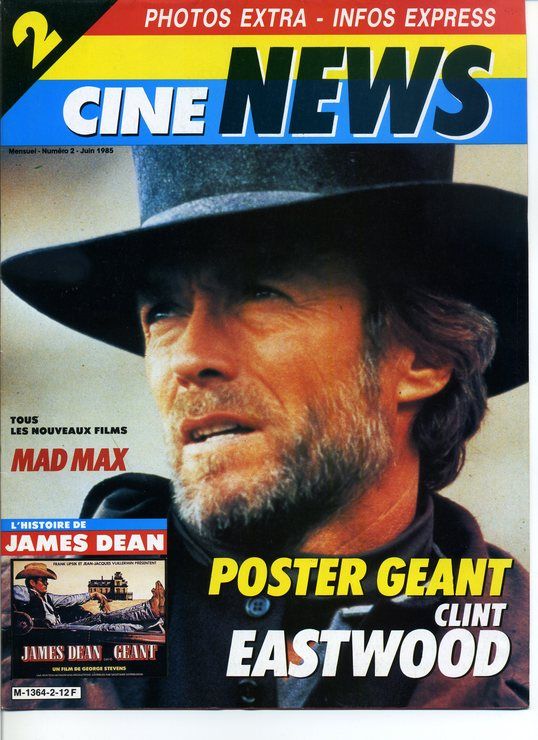 CINE-NEWS magazine side cover Issue 2 June 1985