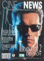 CINE-NEWS magazine side cover Issue 33 November/December 1991