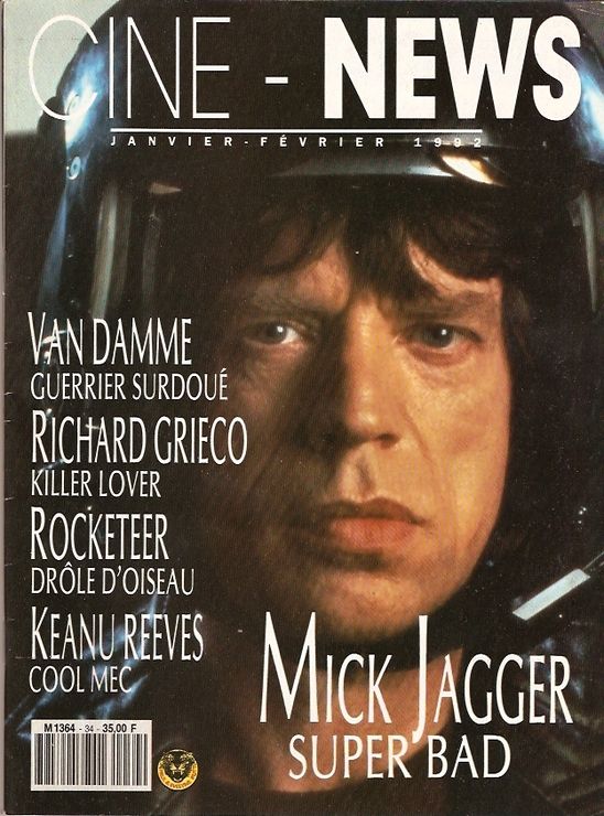 CINE-NEWS magazine side cover Issue 34 January/February 1992