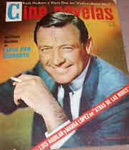 CINE NOVELAS magazine side cover Issue 39 July 1962