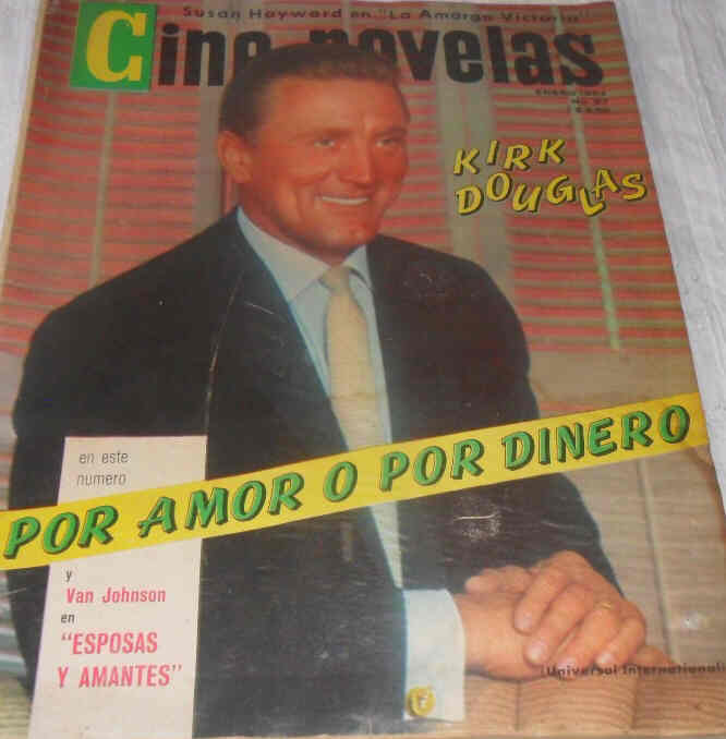 CINE NOVELAS magazine side cover Issue 57 January 1964