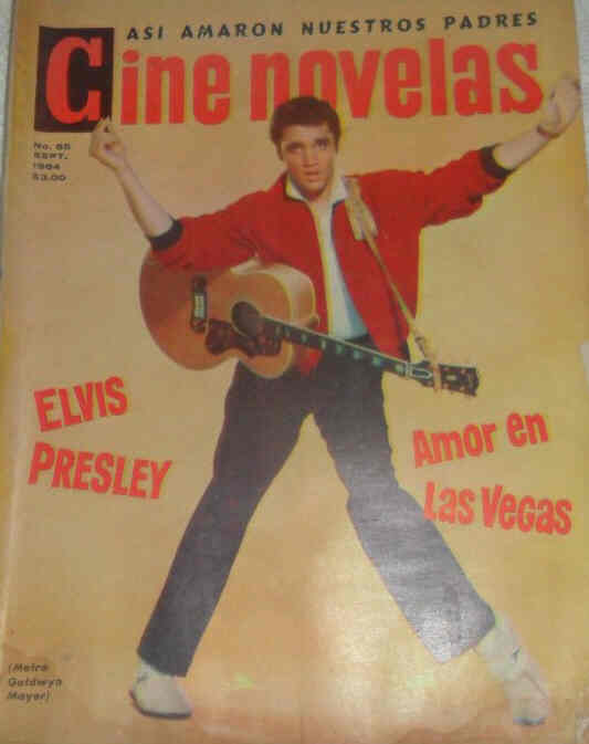 CINE NOVELAS magazine side cover Issue 65 September 1964