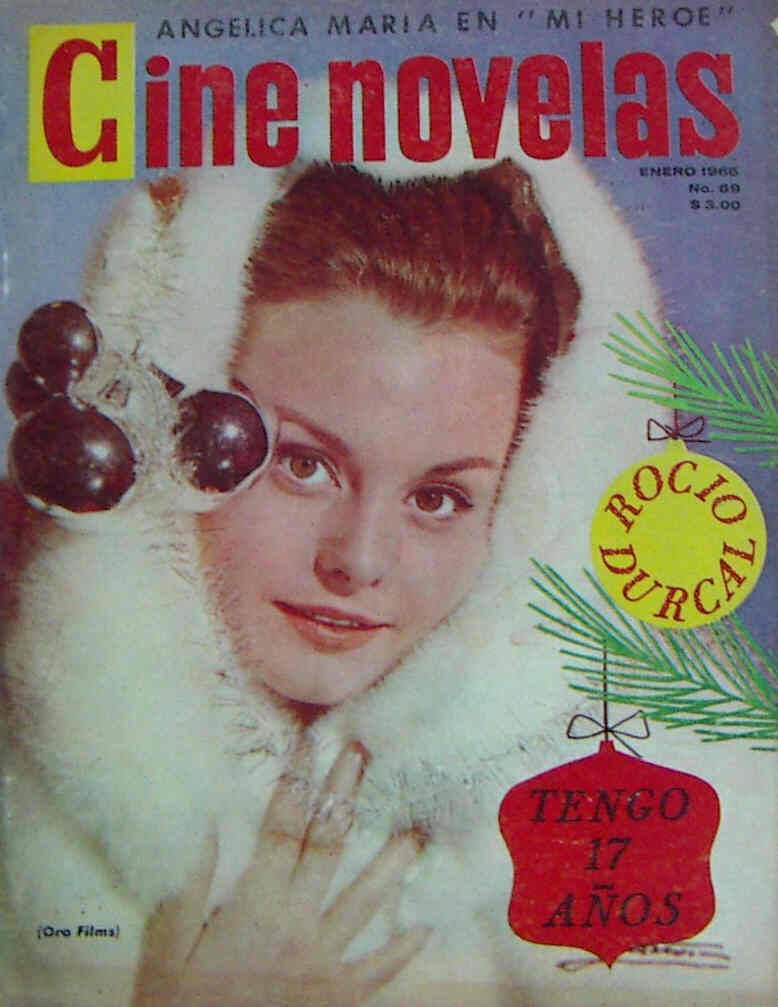 CINE NOVELAS magazine side cover Issue 69 January 1965