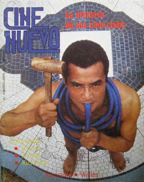 CINE NUEVO magazine side cover Issue 4 March/April 1986