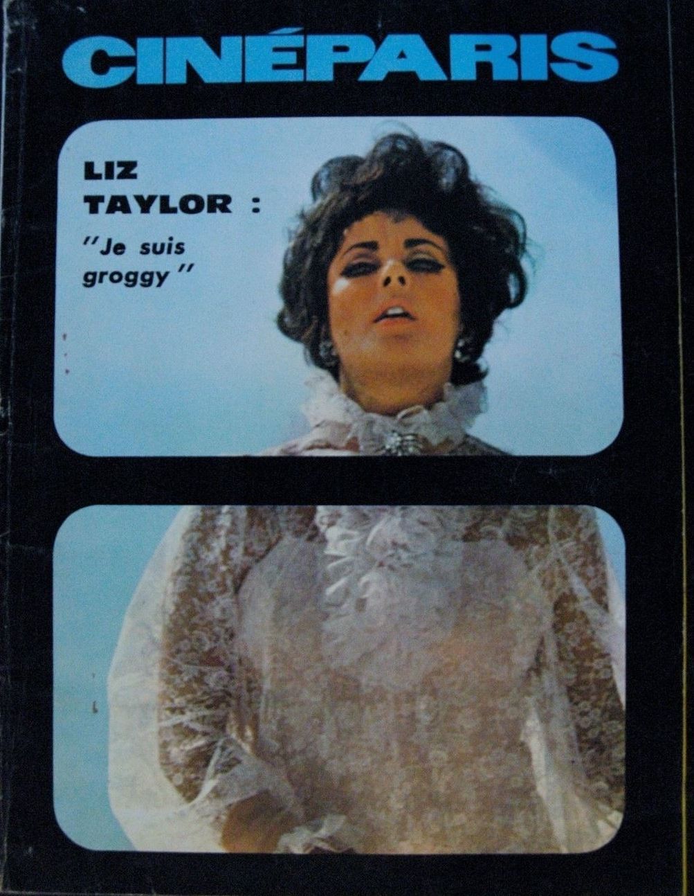 CINE PARIS magazine side cover Issue 109 6 January 1969