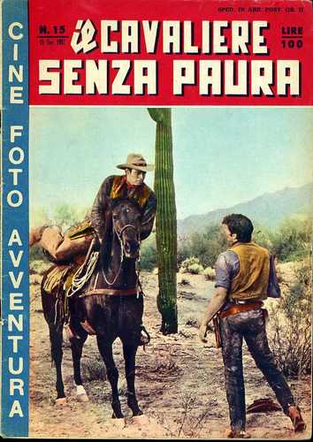CINE FOTO AVVENTURA magazine side cover Issue 15  1957