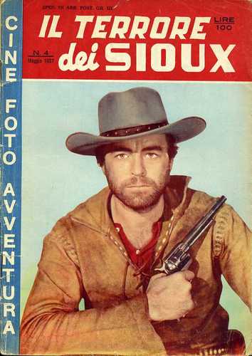 CINE FOTO AVVENTURA magazine side cover Issue 4  1957