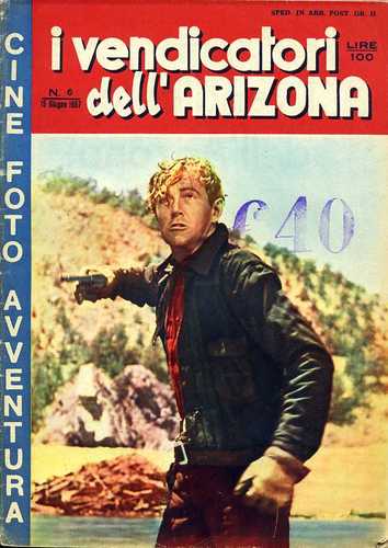 CINE FOTO AVVENTURA magazine side cover Issue 6  1957