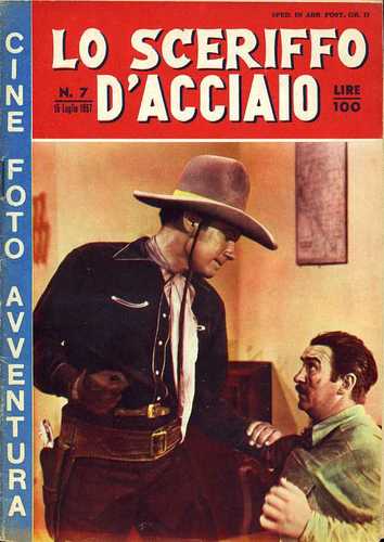 CINE FOTO AVVENTURA magazine side cover Issue 7  1957