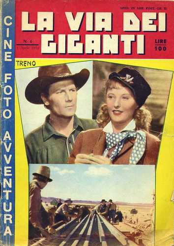 CINE FOTO AVVENTURA magazine side cover Issue 6  1958