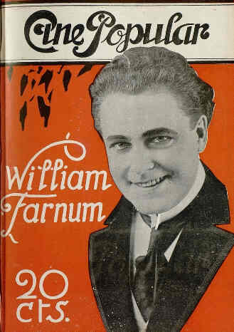 CINE POPULAR magazine side cover Issue 196  1924