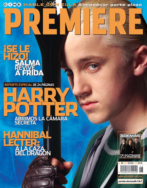 CINE PREMIERE magazine side cover Issue 98 November 2002