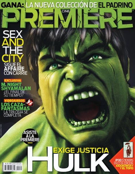 CINE PREMIERE magazine side cover Issue 165 June 2008