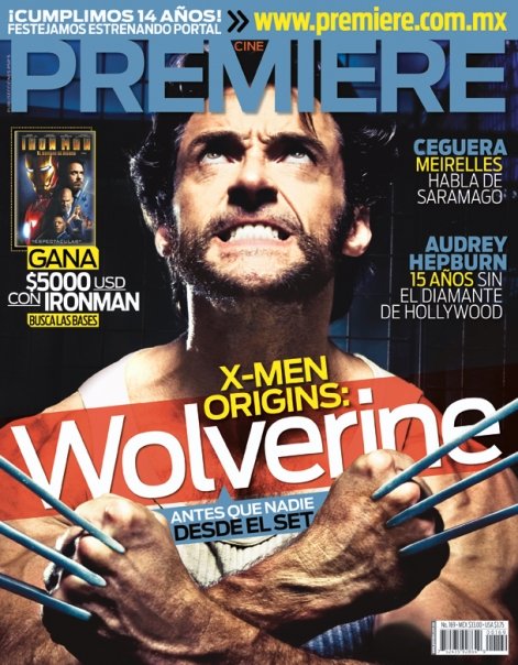 CINE PREMIERE magazine side cover Issue 169 October 2008