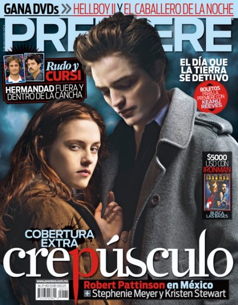 CINE PREMIERE magazine side cover Issue 171 December 2008