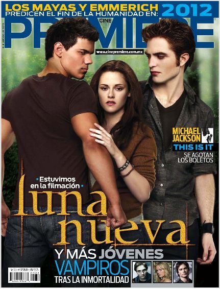 CINE PREMIERE magazine side cover Issue 182 November 2009