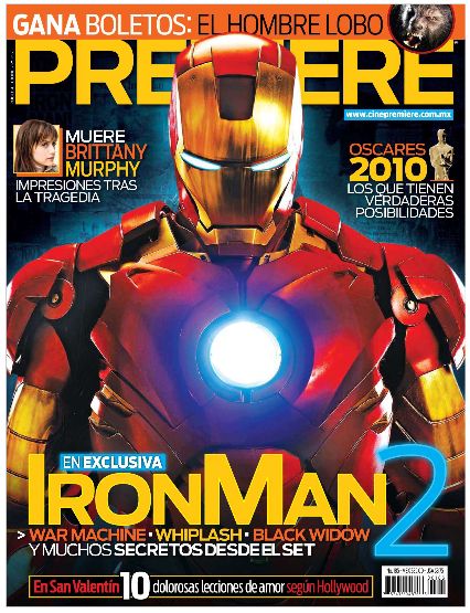 CINE PREMIERE magazine side cover Issue 185 February 2010